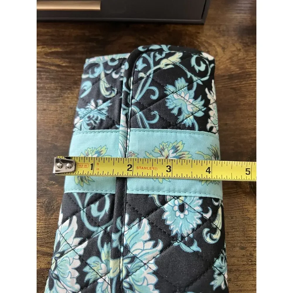 Lemon Hill Trifold Cloth Wallet W/ Zipper Pouch 6 Card Slots